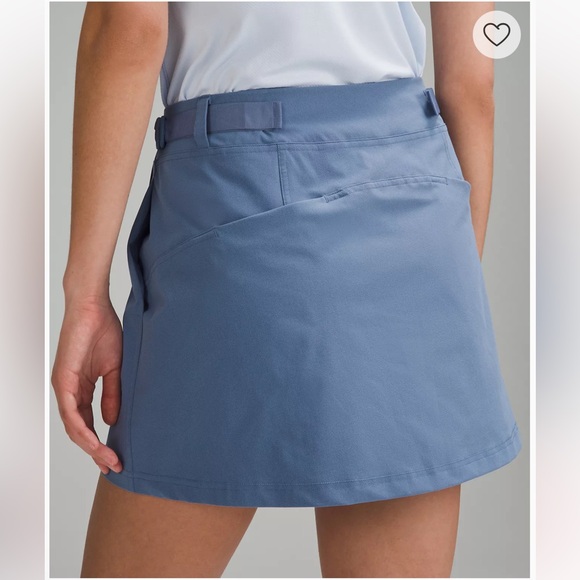 NWT Lululemon Wrap-Front MR Golf Skirt  / Oasis Blue - Picture 7 of 9